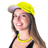 CASQUETTE SEQUIN NEON JAUNE