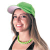 CASQUETTE SEQUIN NEON VERT