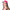 CASQUETTE SEQUIN NEON ROSE