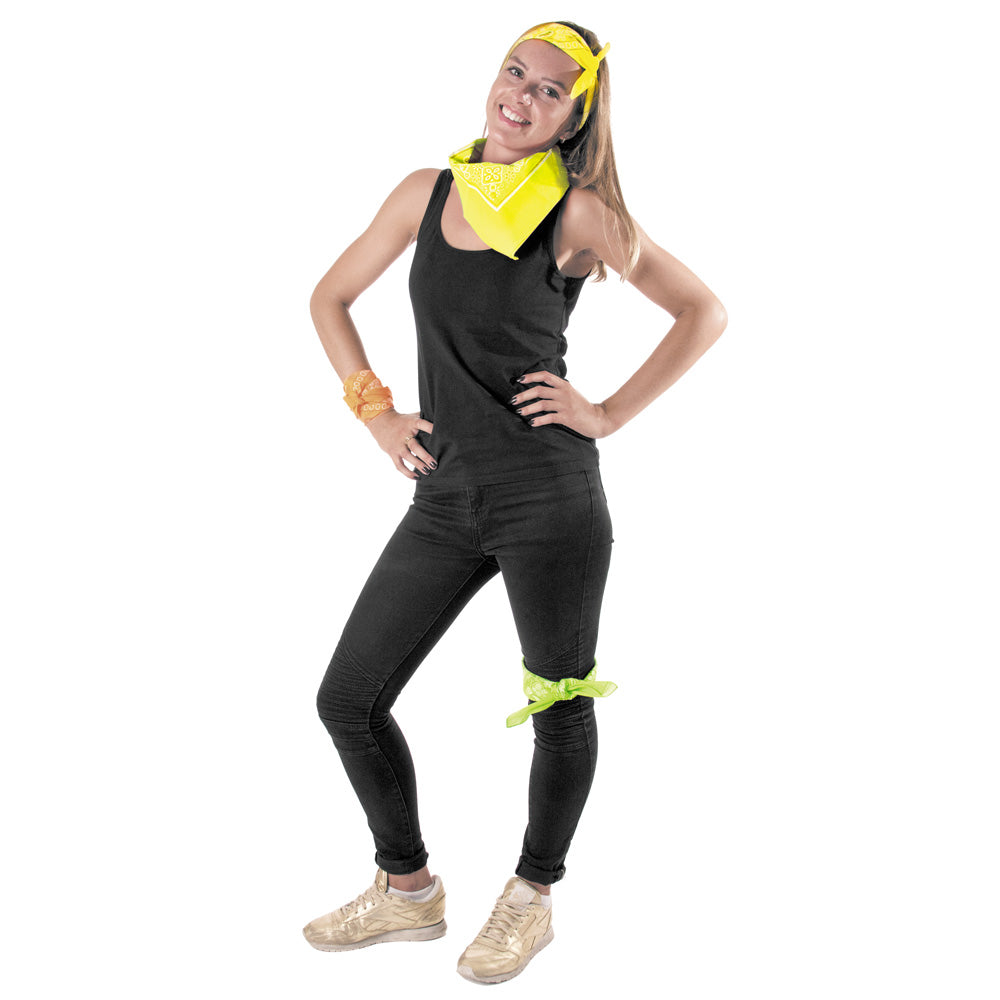 BANDANA NEON JAUNE