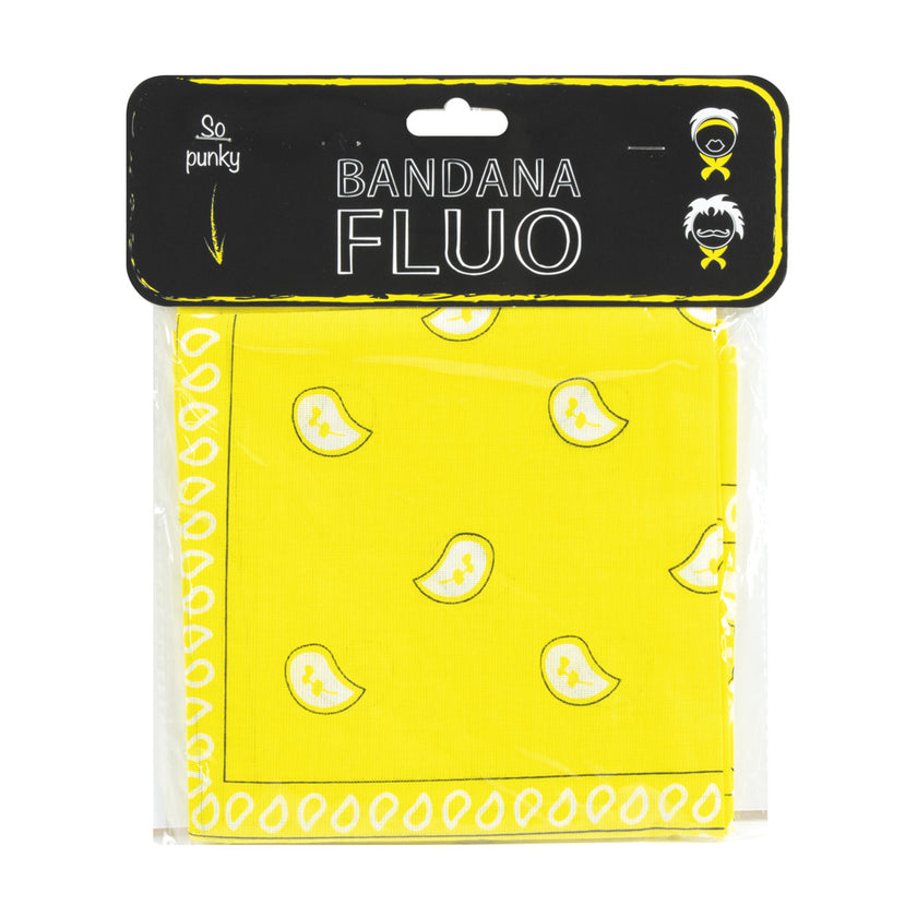 BANDANA NEON JAUNE