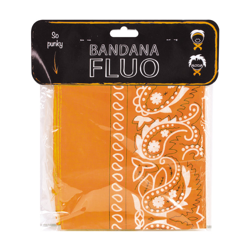 BANDANA NEON ORANGE