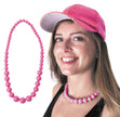 COLLIER PERLE NEON ROSE