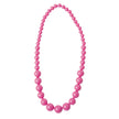 COLLIER PERLE NEON ROSE