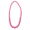 COLLIER PERLE NEON ROSE