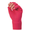 MITAINES TRICOT ROSE FLUO