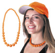 COLLIER PERLE NEON ORANGE