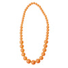 COLLIER PERLE NEON ORANGE
