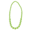 COLLIER PERLE NEON VERT