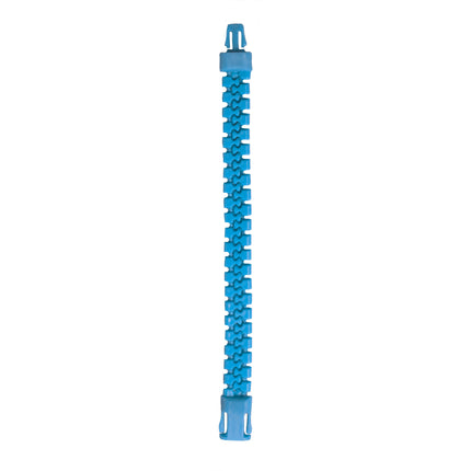 BRACELET ZIP BLEU