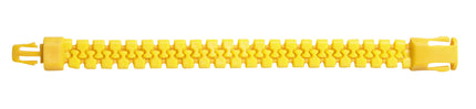 BRACELET ZIP JAUNE