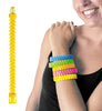 BRACELET ZIP JAUNE