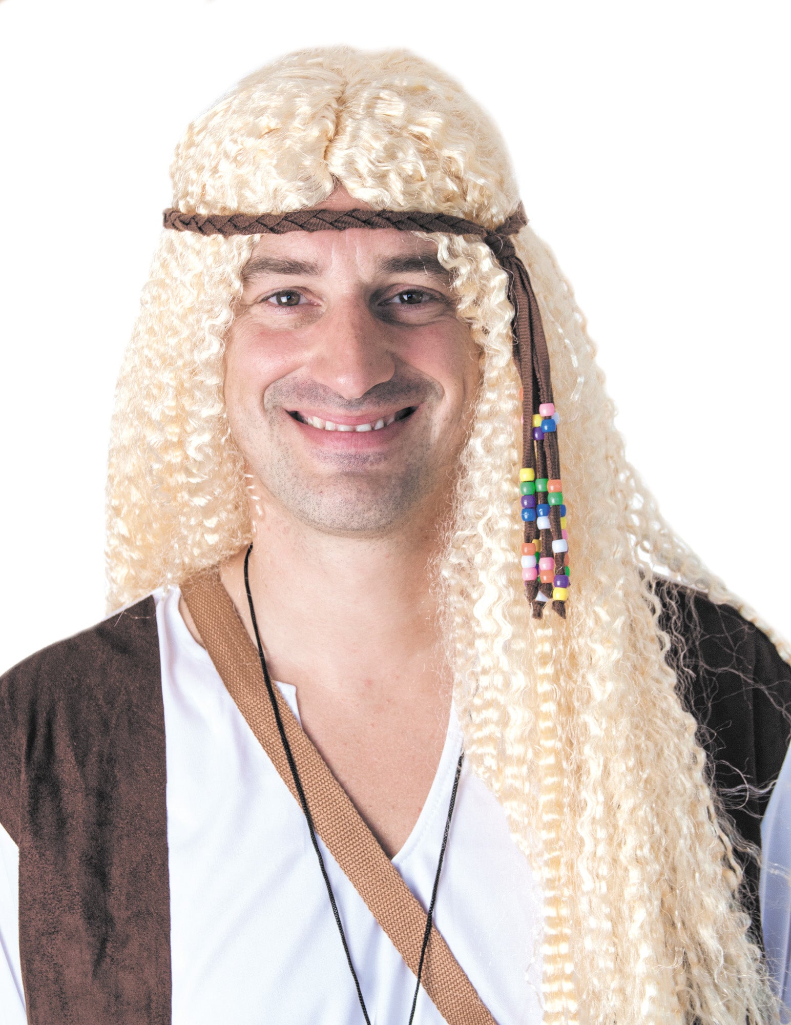HEADBAND HIPPY AVEC PERLES