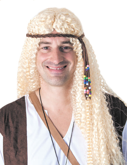 HEADBAND HIPPY AVEC PERLES