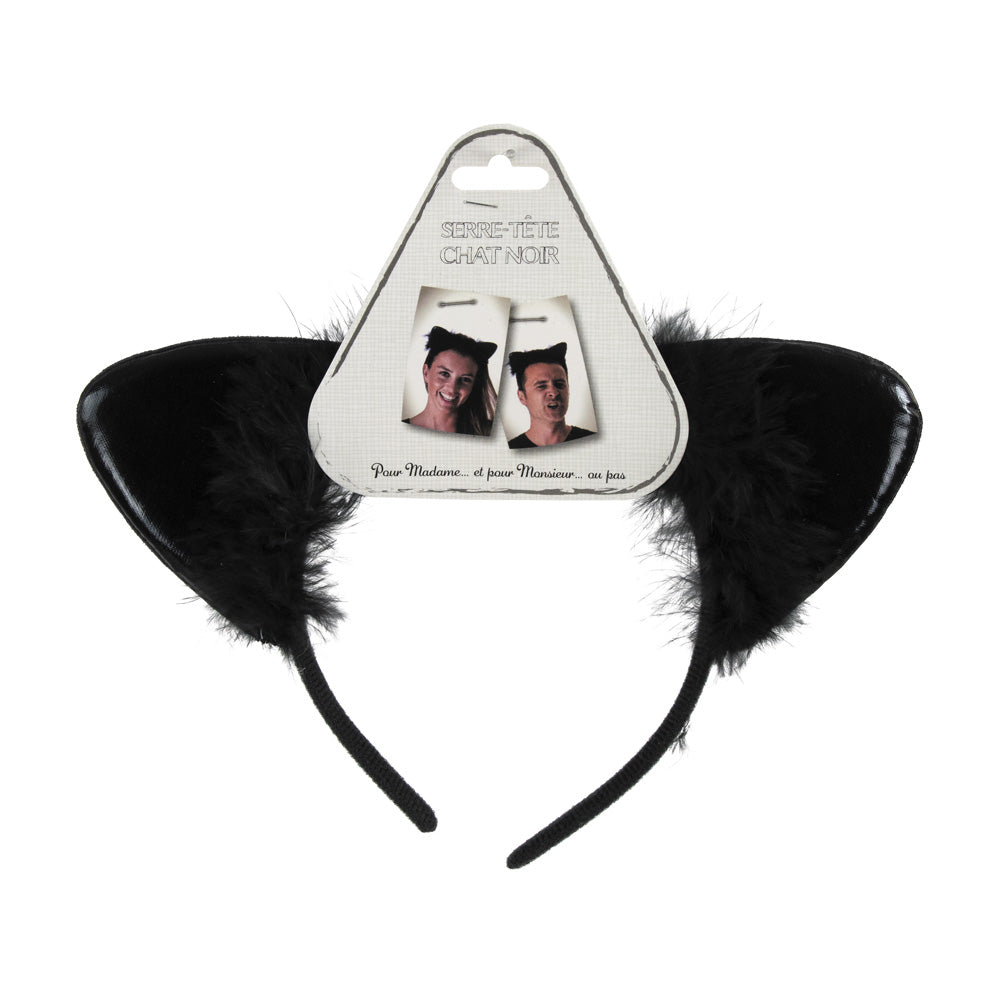 SERRE TETE CHAT NOIR