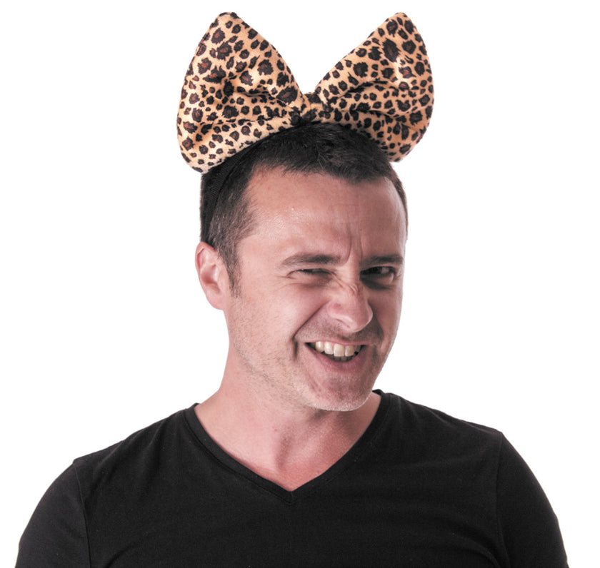 SERRE TETE NOEUD LEOPARD