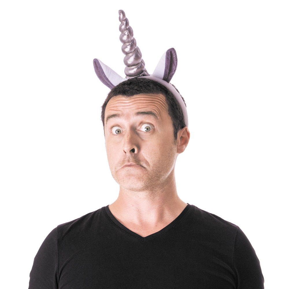 SERRE TETE LICORNE ROSE