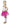 TUTU PRINCESSE ROSE BONBON 6-8 ANS