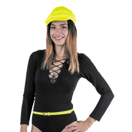 CEINTURE FLUO JAUNE