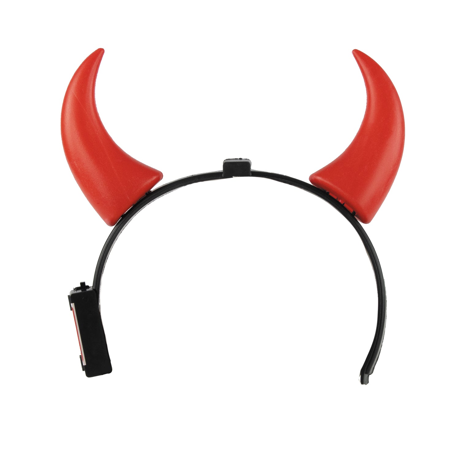 SERRE TÊTE CORNE DIABLE ROUGE LUMINEUX