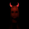 SERRE TÊTE CORNE DIABLE ROUGE LUMINEUX