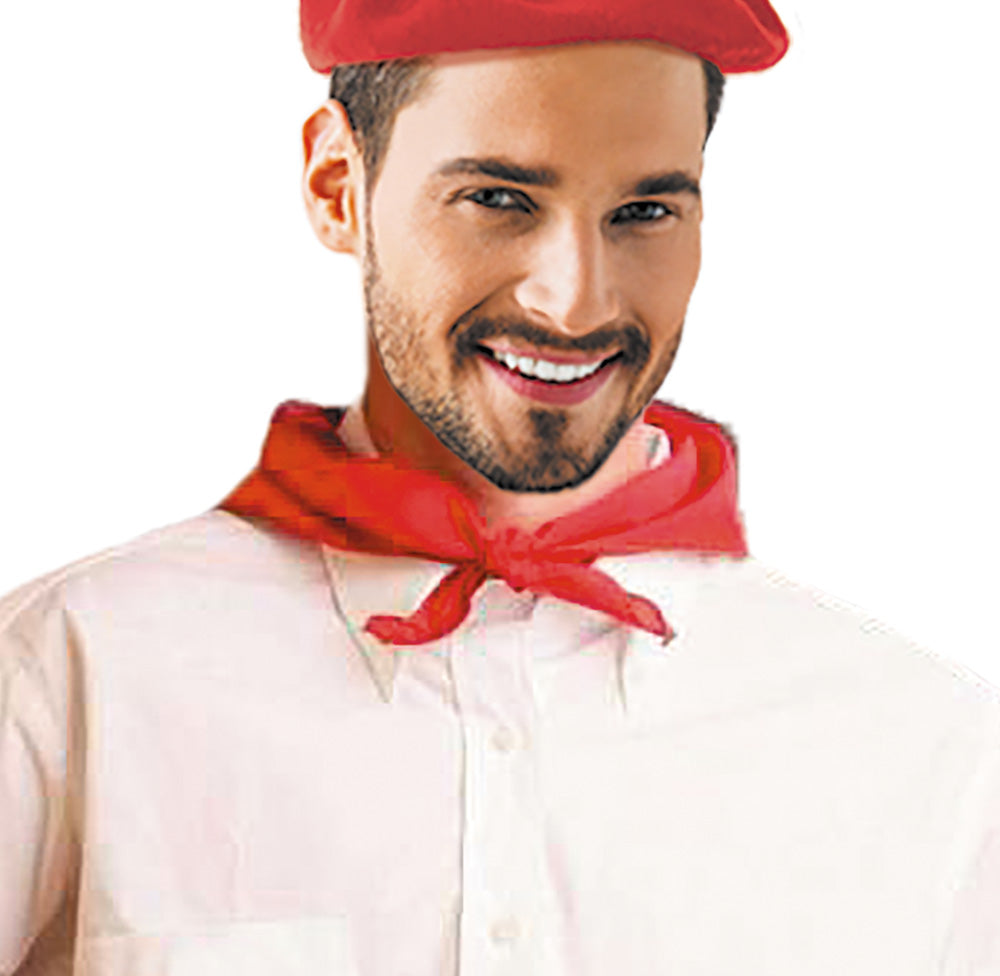 BANDANA FERIA ROUGE 55X55CM