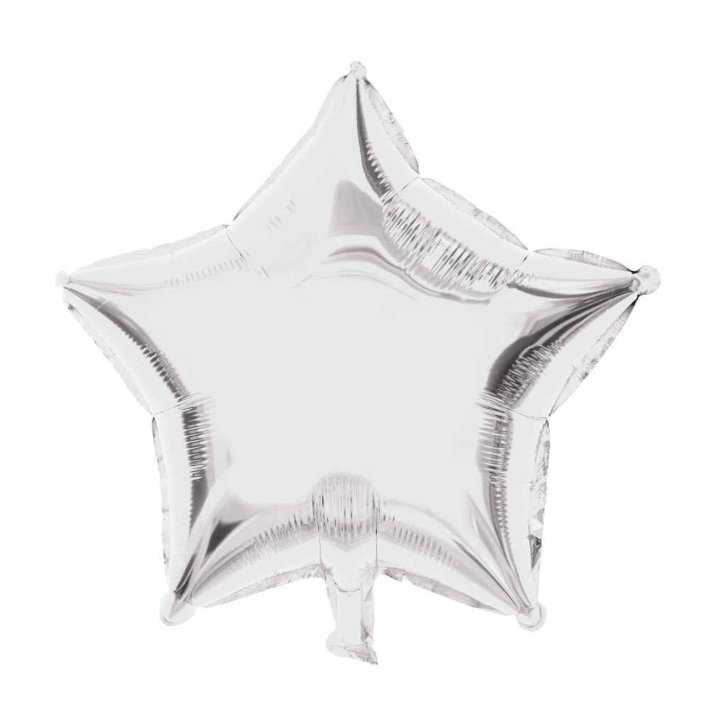 BALLON MYLAR ETOILE ARGENT