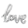 BALLON MYLAR LOVE ARGENT