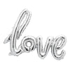 BALLON MYLAR LOVE ARGENT