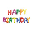 BALLONS MYLAR HAPPY BIRTHDAY MULTI