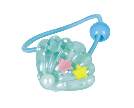 SET DE 2 CHOUCHOUS COQUILLAGES PAILLETTES
