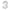 BALLON MYLAR CHIFFRE 3 ARGENT 36CM