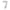 BALLON MYLAR CHIFFRE 7 ARGENT 36CM