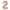 BALLON MYLAR CHIFFRE 2 ROSE GOLD 36CM