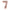 BALLON MYLAR CHIFFRE 7 ROSE GOLD 36CM