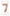 BALLON MYLAR CHIFFRE 7 ROSE GOLD 36CM