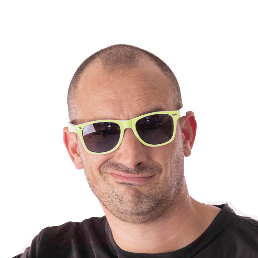 LUNETTES NEON MAT JAUNE