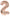 BALLON MYLAR CHIFFRE 2 ROSE GOLD 86CM