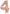 BALLON MYLAR CHIFFRE 4 ROSE GOLD 86CM
