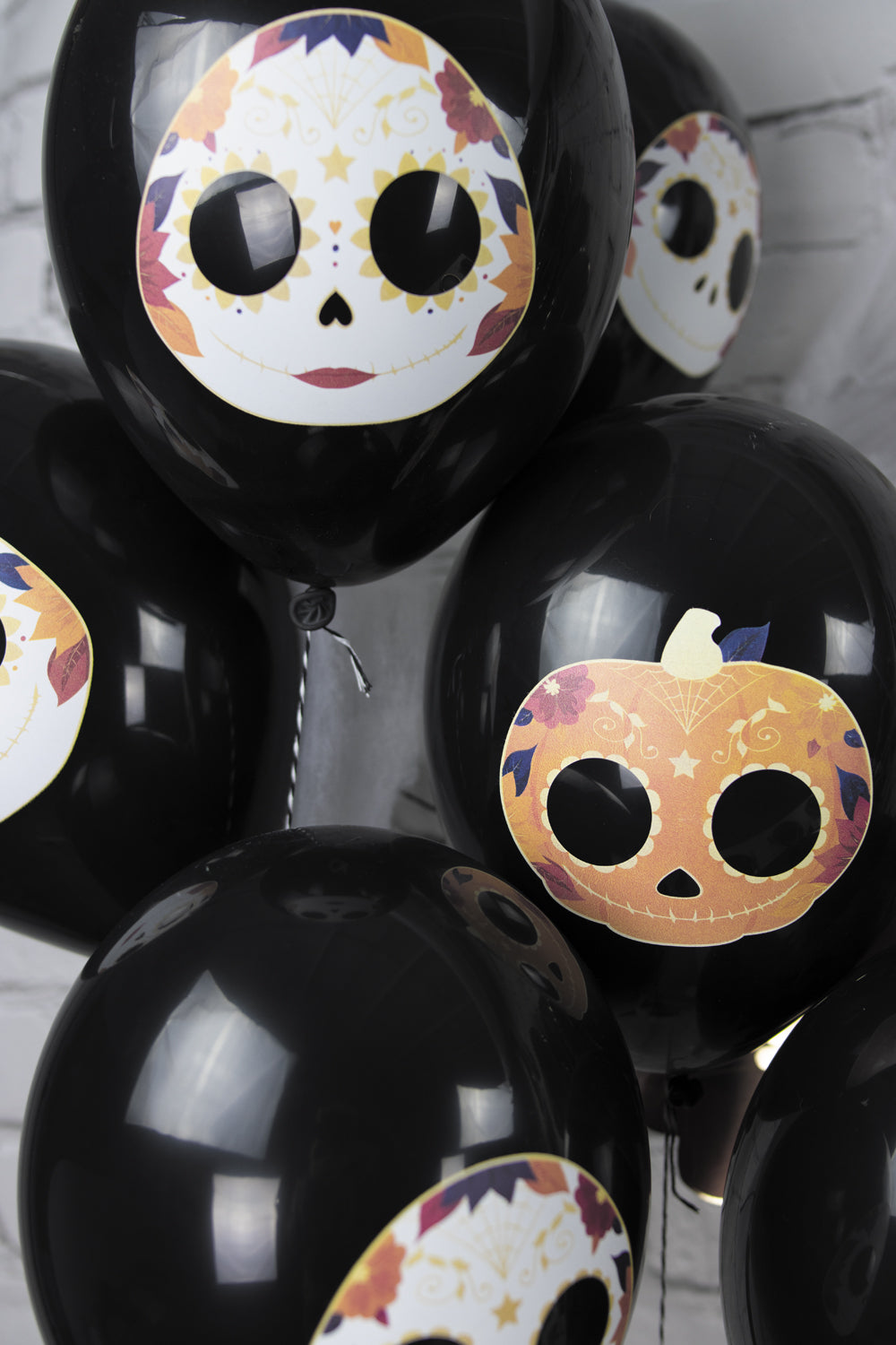 BALLON DE BAUDRUCHE DIA DE LOS MUERTOS X 6