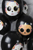 BALLON DE BAUDRUCHE DIA DE LOS MUERTOS X 6