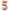BALLON MYLAR CHIFFRE 5 IRISE PASTEL 86CM
