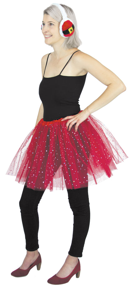 TUTU ROUGE SCINTILLANT LUXE