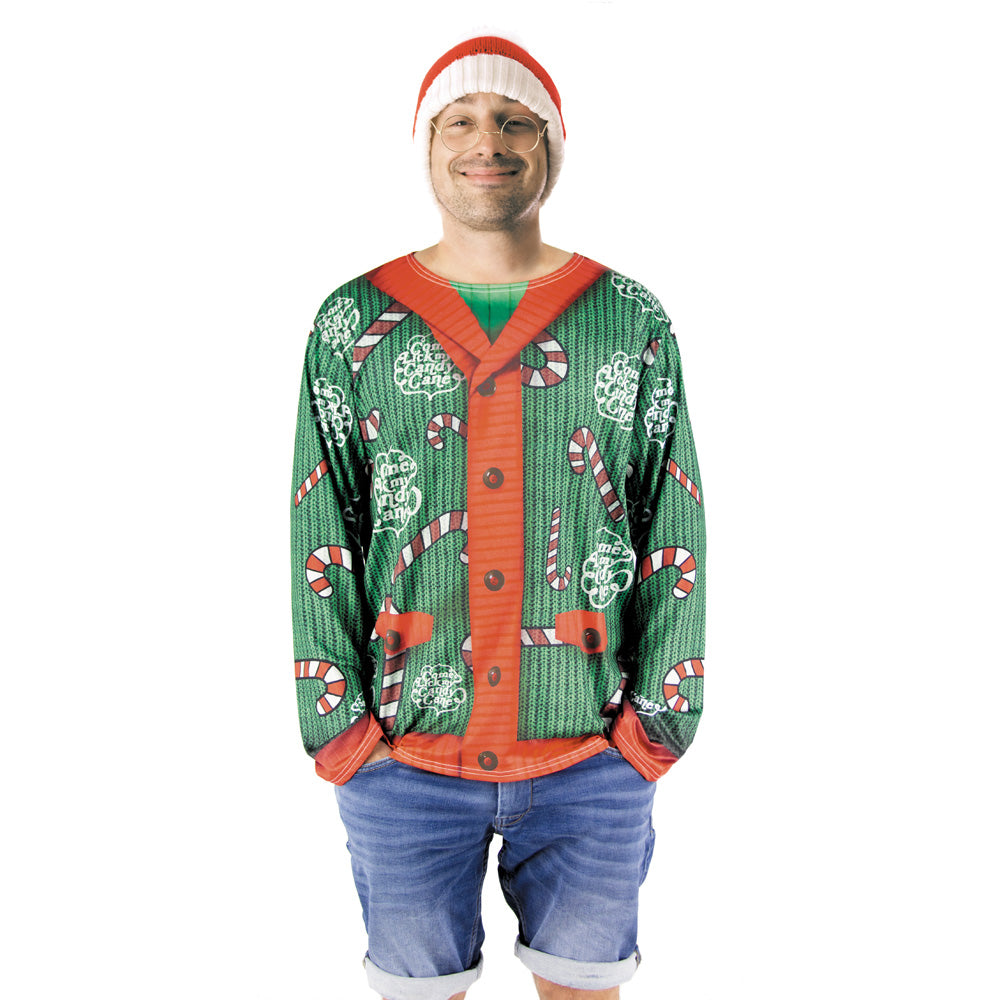 TSHIRT CHANDAIL MOCHE DE NOEL PHOTOREALISTIC