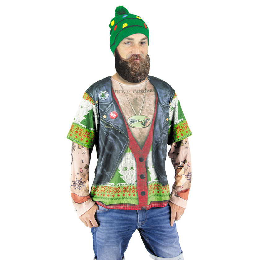 TSHIRT ROCK YOUR XMAS PHOTOREALISTIC