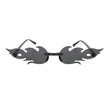 LUNETTES FLAMMES NOIR