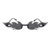 LUNETTES FLAMMES NOIR