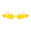 LUNETTES FLAMMES JAUNE