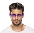 LUNETTES FLAMMES VIOLET