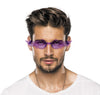 LUNETTES FLAMMES VIOLET